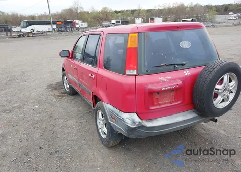 2001 Honda Cr-V Ex из США, поврежденный, VIN JHLRD18611C014227